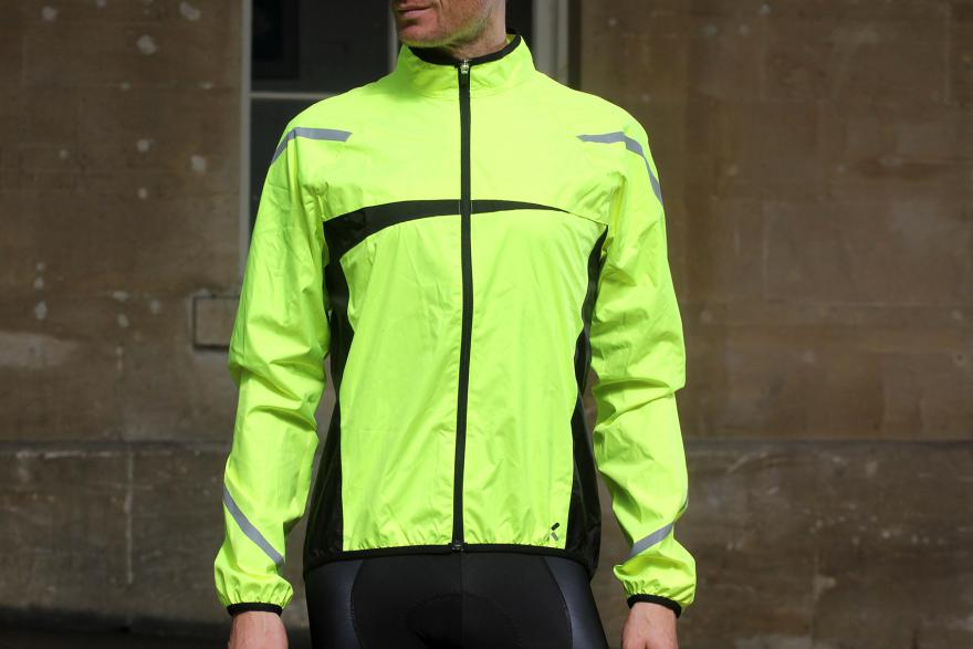 BTwin 500 High Visibility Waterproof Cycling Jacket